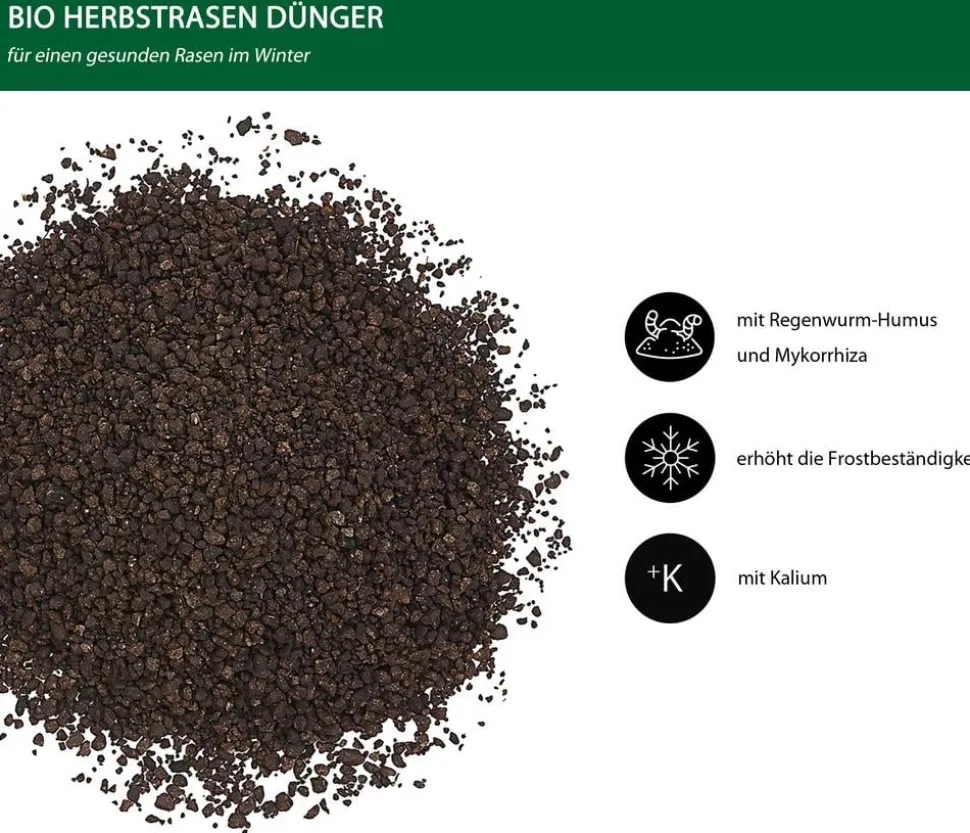 Dehner Bio Herbstrasendünger, 10,05 kg