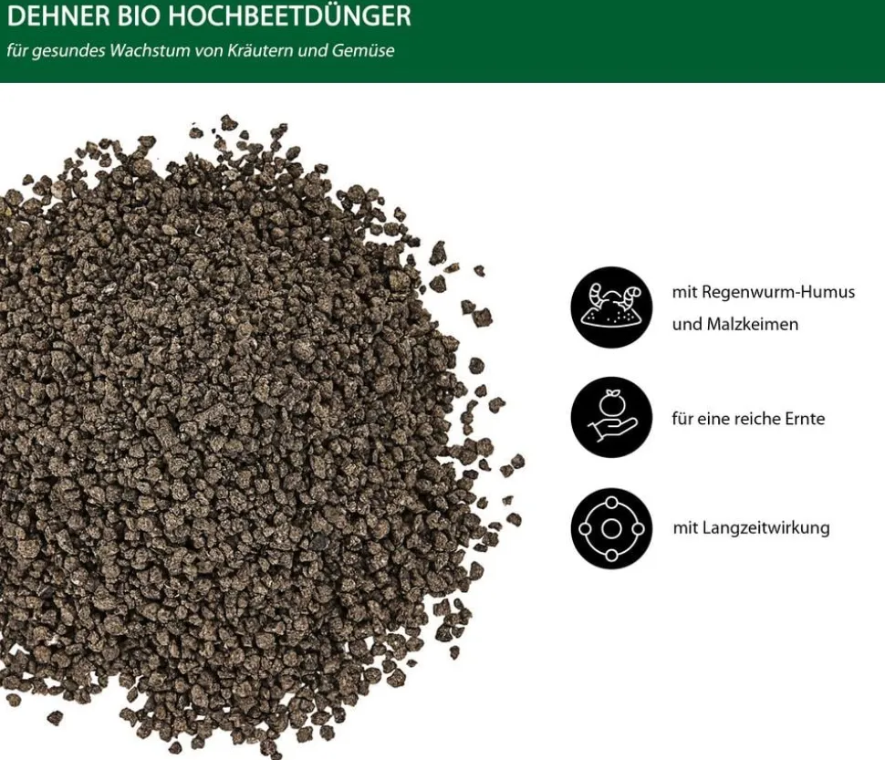 Dehner Bio Hochbeet-Dünger, 1,5 kg