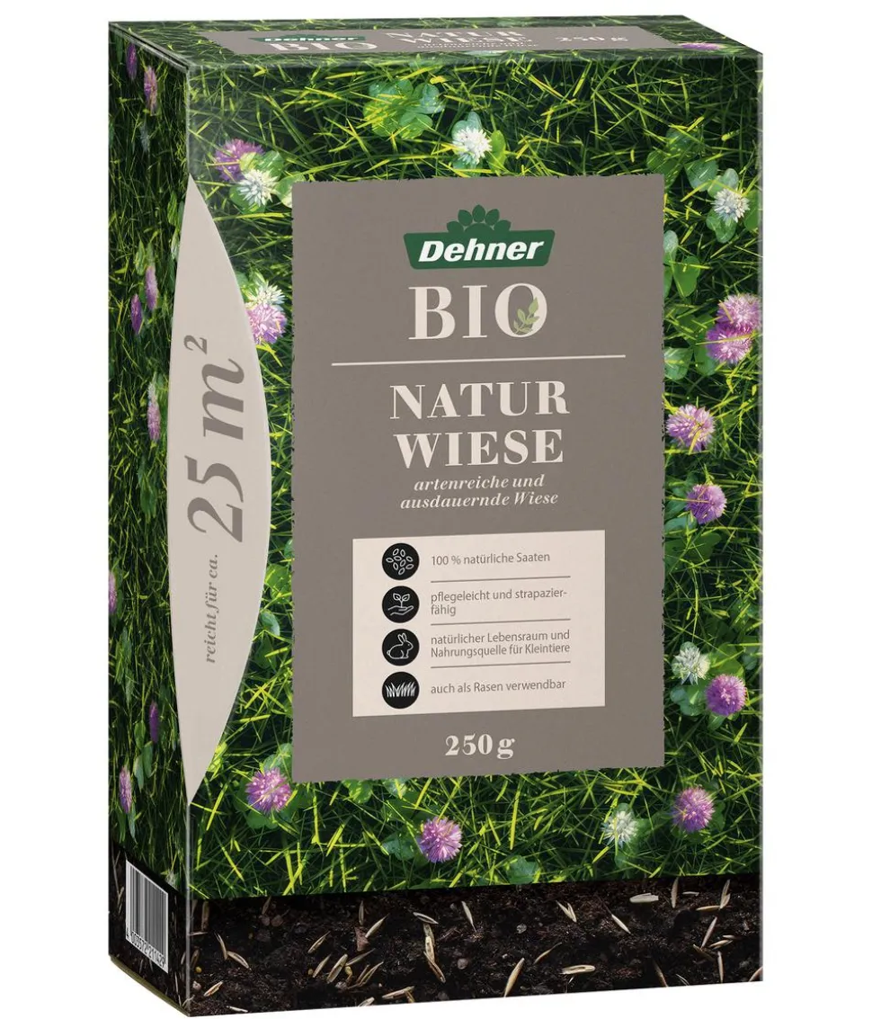 Dehner Bio Saatgut Naturwiese, 250 g