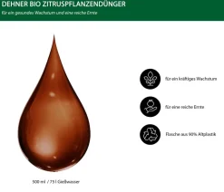 Dehner Bio Zitruspflanzen-Dünger, flüssig, 500 ml