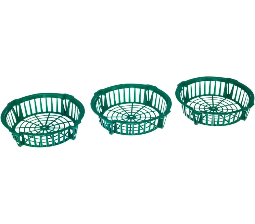 Dehner Blumenzwiebelschalen für das Blumenbeet, 3 Stk.