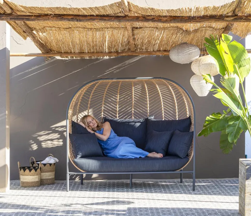 Dehner Daybed Venezia, ca. B172/H153/T112 cm