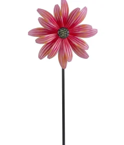 Dehner Eisen-Windrad Blume, ca. H115 cm