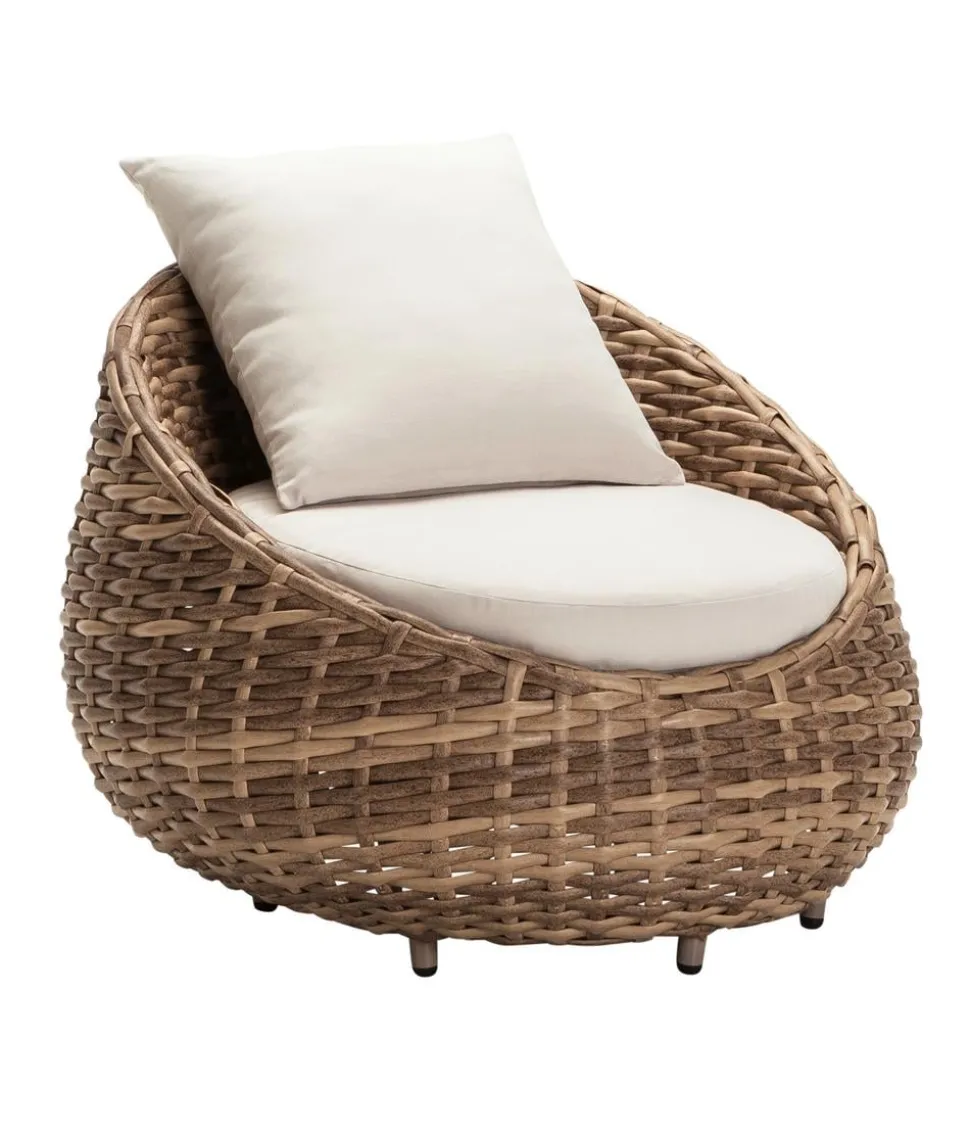 Dehner Geflechtsessel Tulum, ca. B95/H76/T97 cm