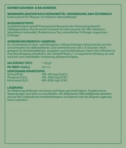 Dehner Geranien- & Balkonerde, 40 l