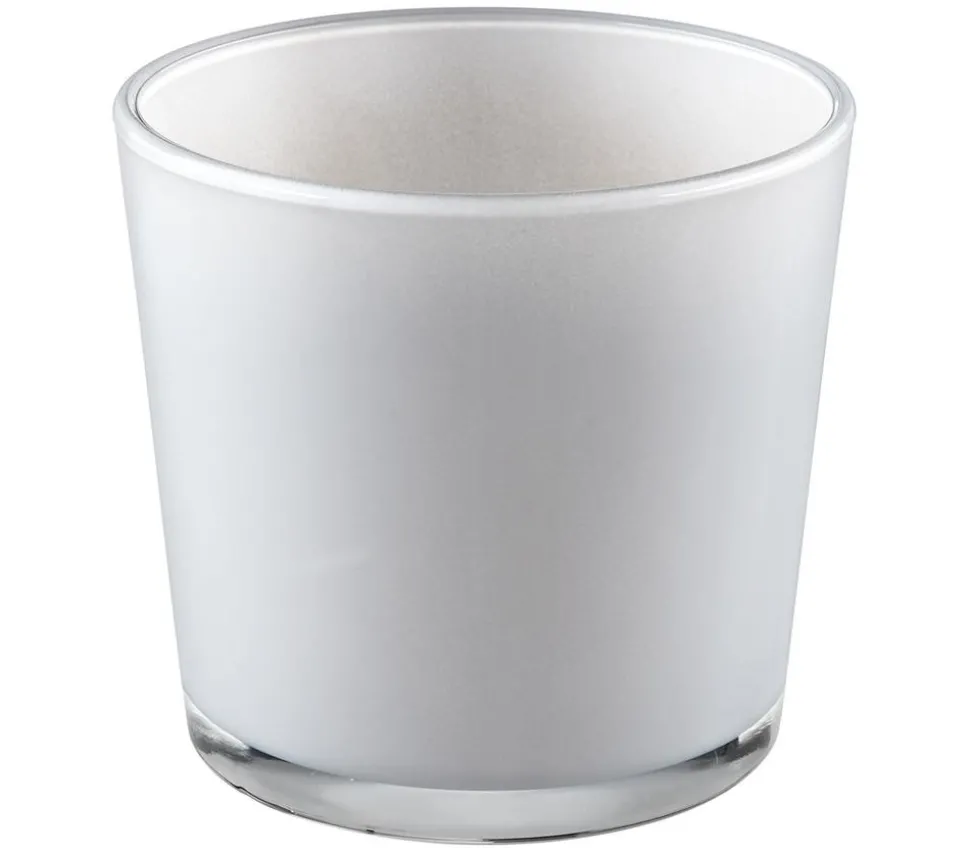Dehner Glas-Übertopf Conner, konisch