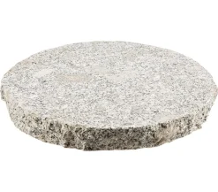 Dehner Granit Bodenplatte, grau/granit, Ø 35 cm
