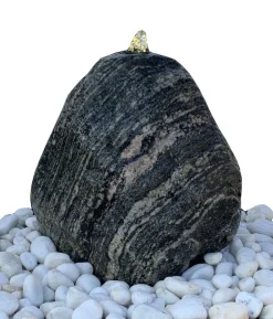 Dehner Granit-Gartenbrunnen River Rock, ca. H35 cm