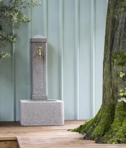 Dehner Granit-Gartenbrunnen Linz, ca. B62/H100/T46 cm