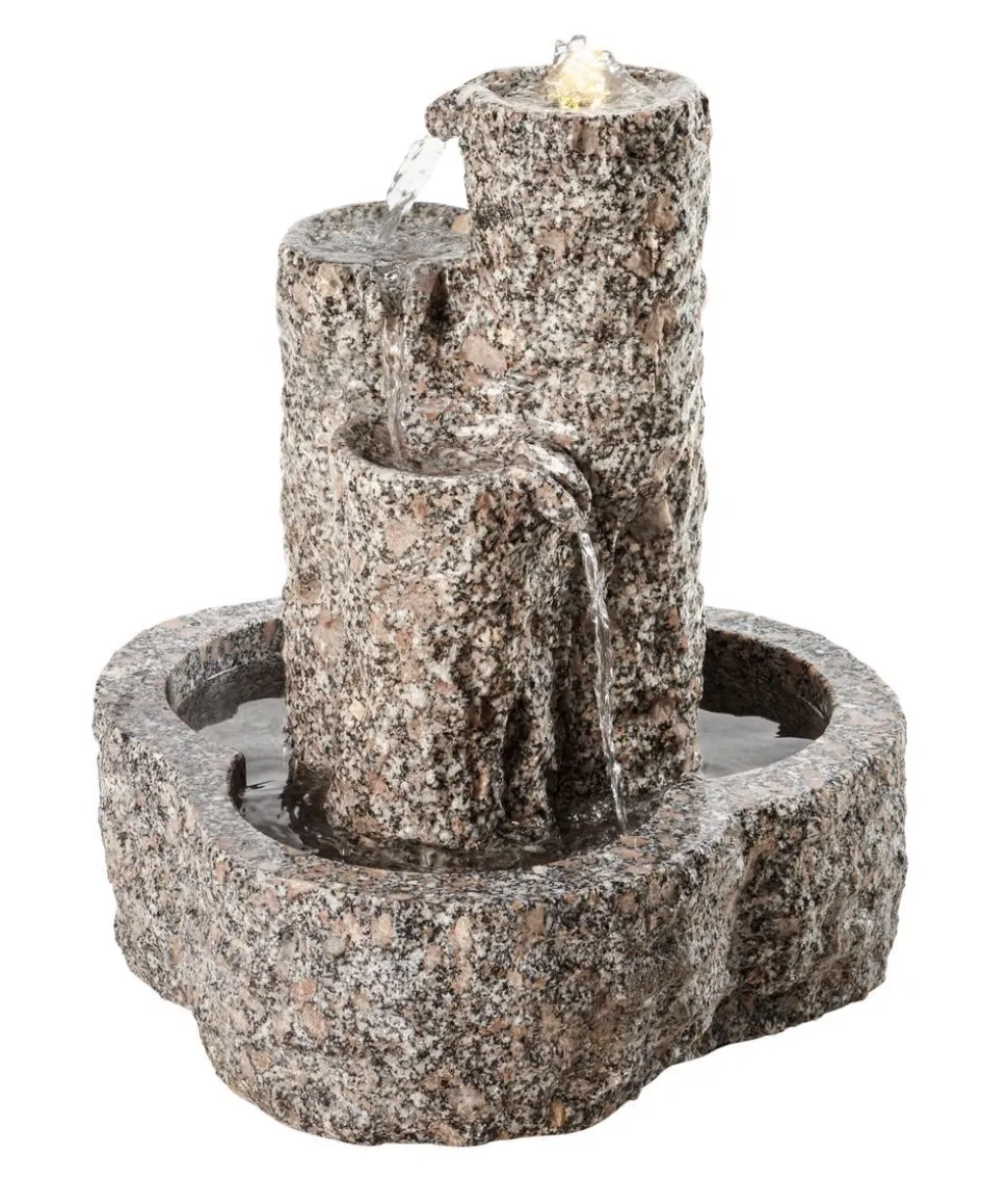 Dehner Granit-Gartenbrunnen Heidelberg, ca. B50/H55/T50 cm