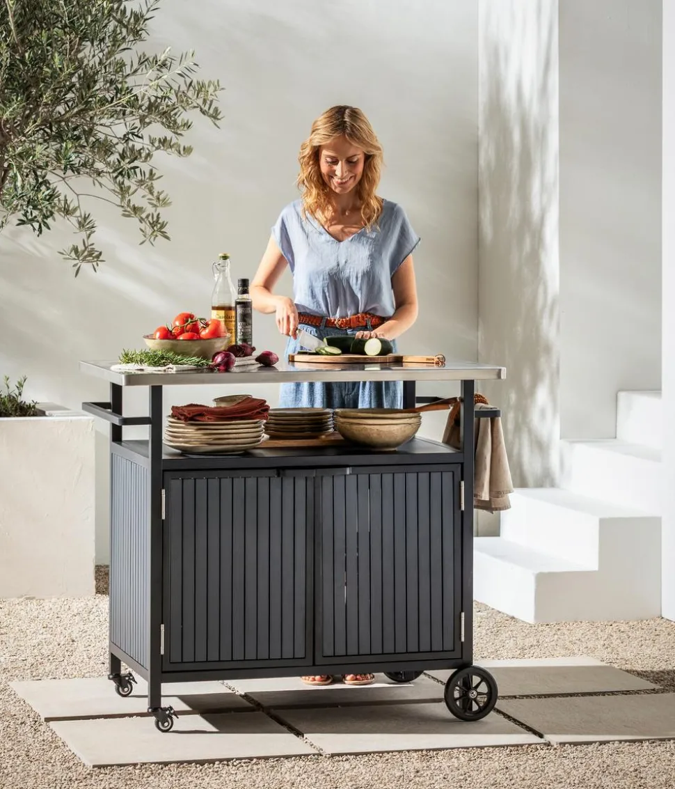 Dehner Grillwagen Alvor, ca. B107/H96/T65 cm