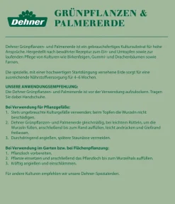Dehner Grünpflanzen- und Palmenerde, 75 x 10 Liter