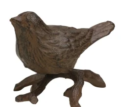 Dehner Gusseisen-Vogel, ca. H10 cm
