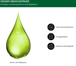 Dehner Hibiskus-Dünger, flüssig, 500 ml