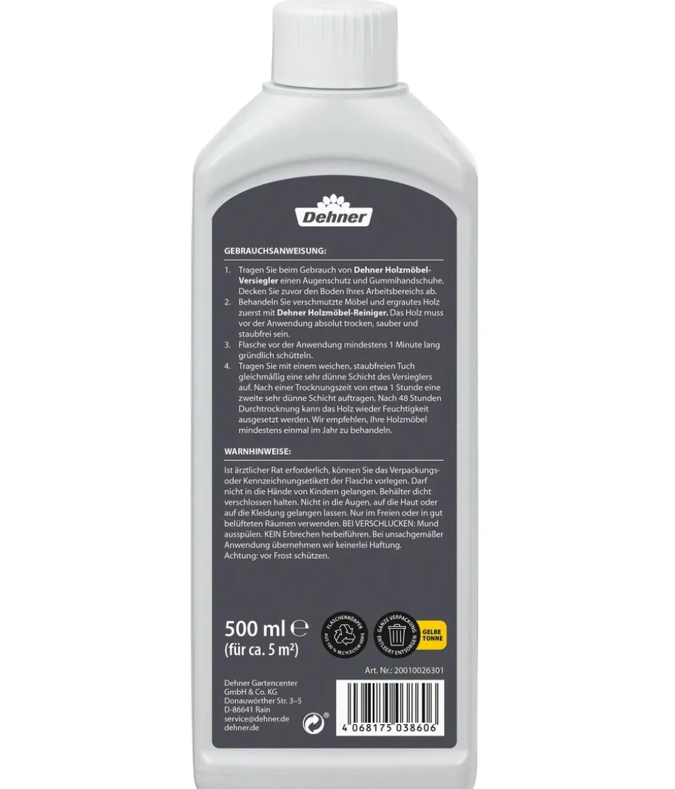 Dehner Holzmöbel-Versiegler, 500 ml