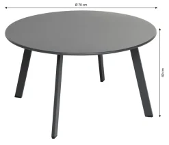Dehner Kaffeetisch Lian