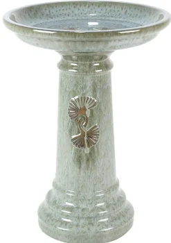 Dehner Keramik-Vogeltränke, ca. Ø41/H57 cm