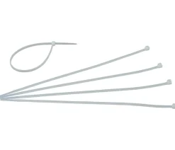 Dehner Kunststoff-Kabelbinder, transparent, 50 Stk.