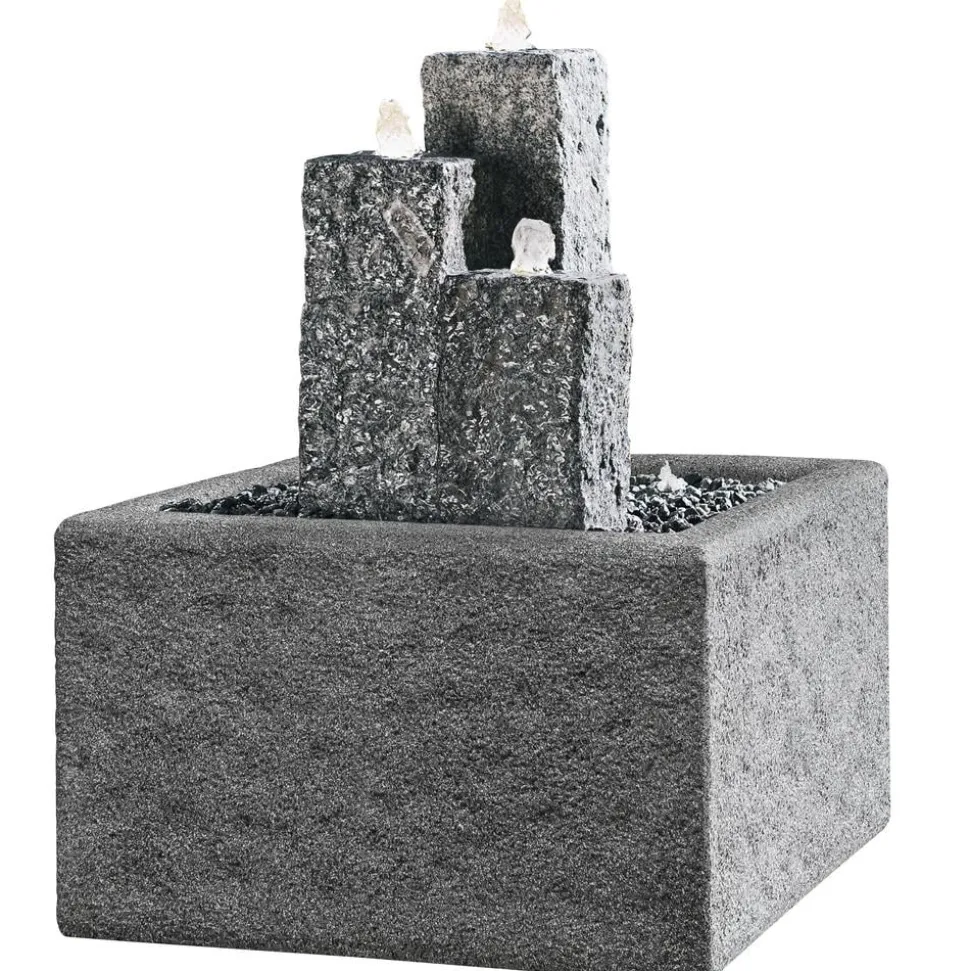 Dehner Leichtbeton-Brunnenumrandung Rocky