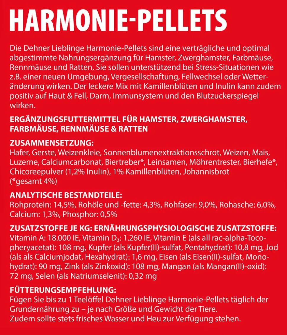 Dehner Lieblinge Harmonie-Pellets, 180 g