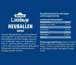 Dehner Lieblinge Heuballen Natur im Karton, 2 x 400 g
