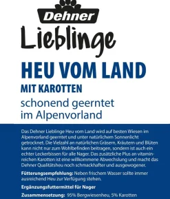 Dehner Lieblinge Heu vom Land mit Karotten, 500 g