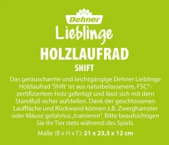 Dehner Lieblinge Holzlaufrad Shift, ca. B21/23,5/T12 cm