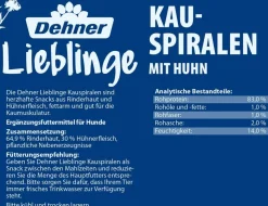 Dehner Lieblinge Hundesnack Kauspiralen