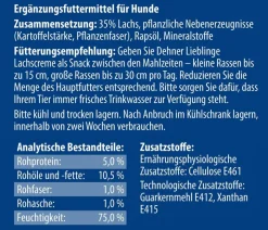 Dehner Lieblinge Hundesnack Lachscreme, 75 g