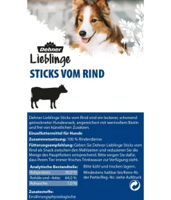 Dehner Lieblinge Hundesnack Sticks