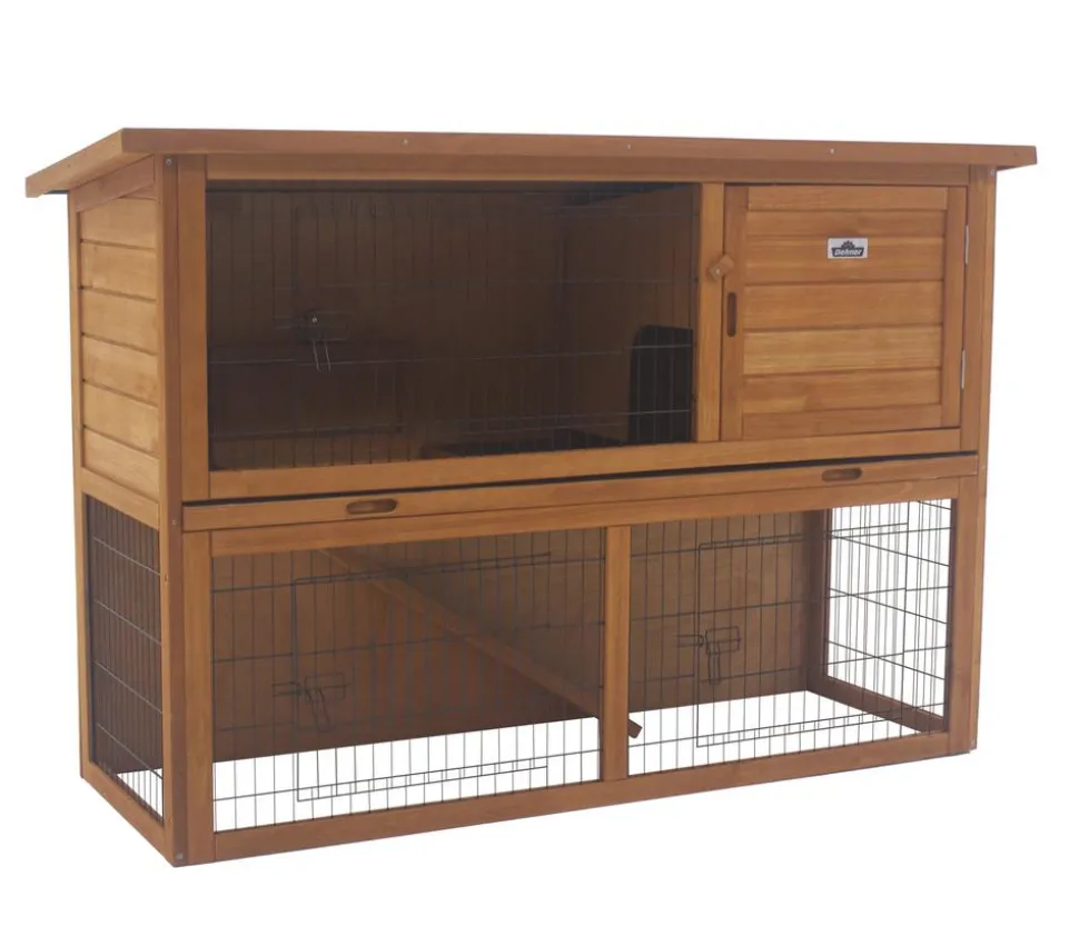 Dehner Lieblinge Kaninchenstall Hoppel, ca. B136,4/H92/T50 cm
