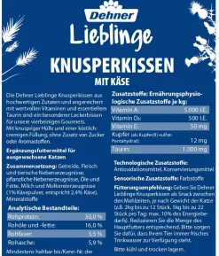 Dehner Lieblinge Katzensnack Knusperkissen, 60 g