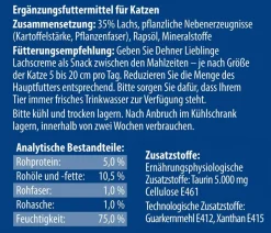 Dehner Lieblinge Katzensnack Lachscreme, 75 g