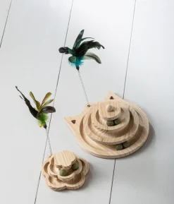 Dehner Lieblinge Katzenspielzeug Grisu, ca. Ø26/H13,5 cm
