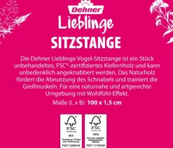 Dehner Lieblinge Käfigzubehör Sitzstange
