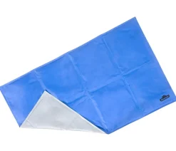 Dehner Lieblinge Kühlmatte Refresh, rechteckig, blau/grau