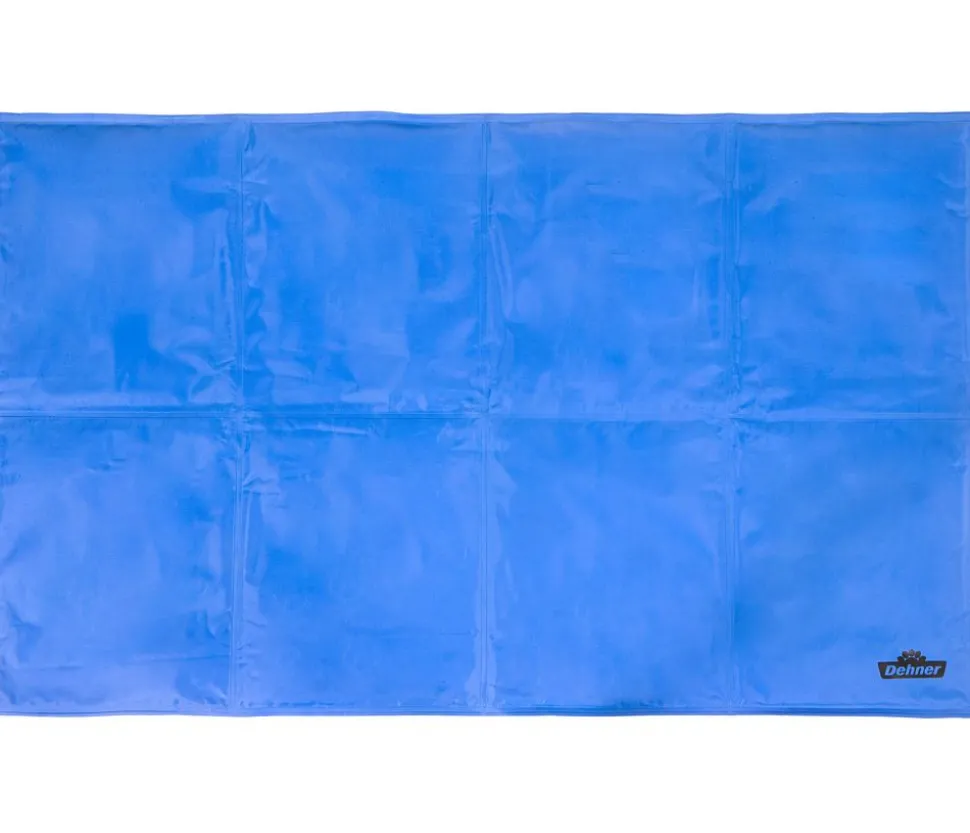 Dehner Lieblinge Kühlmatte Refresh, rechteckig, blau/grau