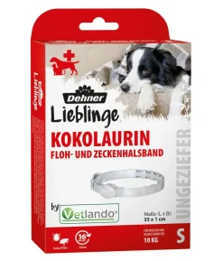 Dehner Lieblinge Kokolaurin Floh- und Zeckenhalsband S Hund