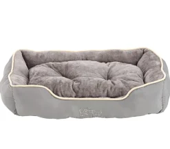 Dehner Lieblinge Kuschelbett Sammy, rechteckig, grau