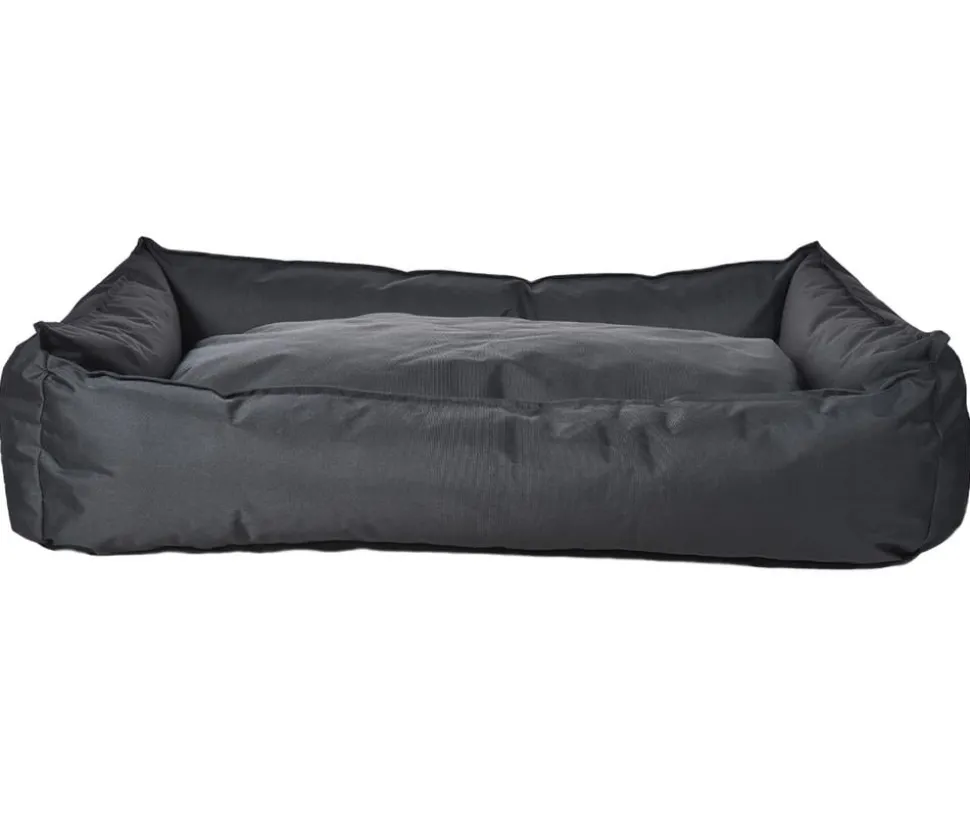 Dehner Lieblinge Kuschelbett Woof, rechteckig, grau
