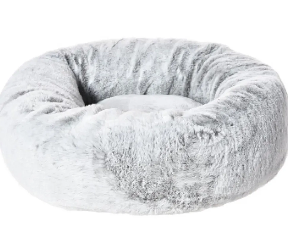 Dehner Lieblinge Kuschelbett Tender, rund, grau
