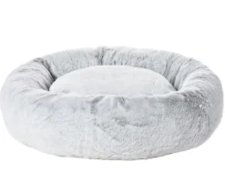Dehner Lieblinge Kuschelbett Tender, rund, grau