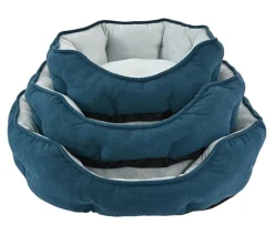 Dehner Lieblinge Kuschelbett Pitch, oval, grün