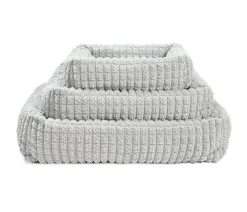 Dehner Lieblinge Kuschelbett Alaska, rechteckig, grau