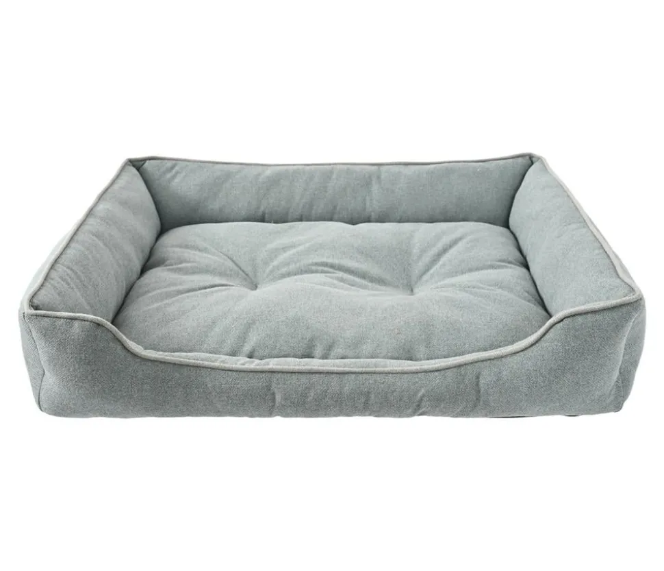Dehner Lieblinge Kuschelbett Cyrus, rechteckig, blau