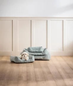 Dehner Lieblinge Kuschelbett Cyrus, rechteckig, blau