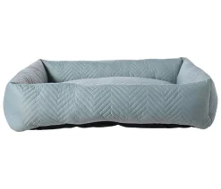 Dehner Lieblinge Kuschelbett Nevada, oval, grau