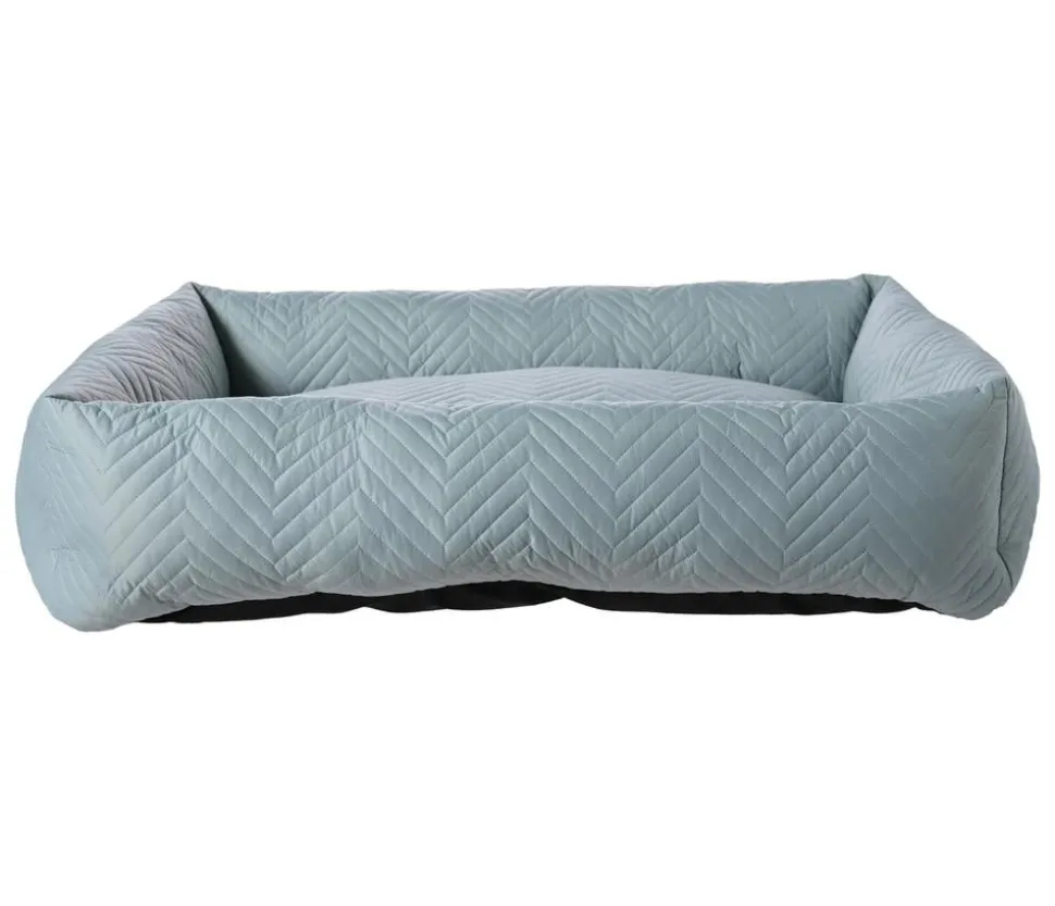 Dehner Lieblinge Kuschelbett Nevada, oval, grau