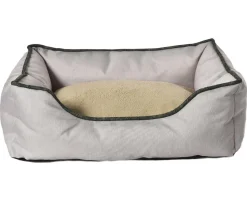 Dehner Lieblinge Kuschelbett Montana, rechteckig, grau