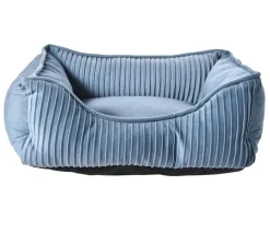 Dehner Lieblinge Kuschelbett Baroque, rechteckig, petrol